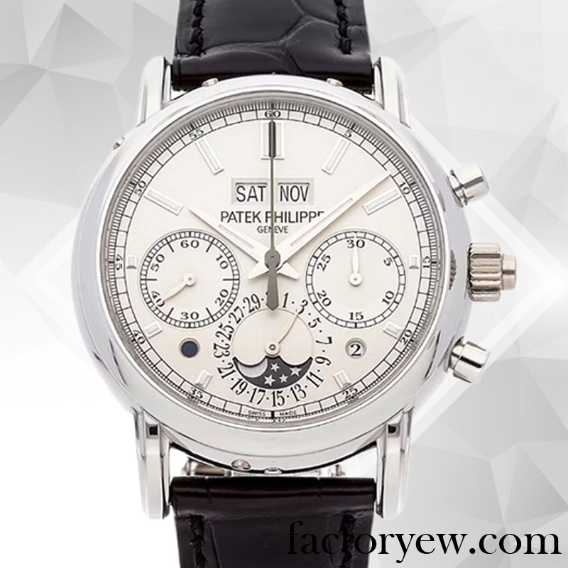 EW Patek Philippe Grand Complications Men's Fake 42mm 5204P-010 Silver ...