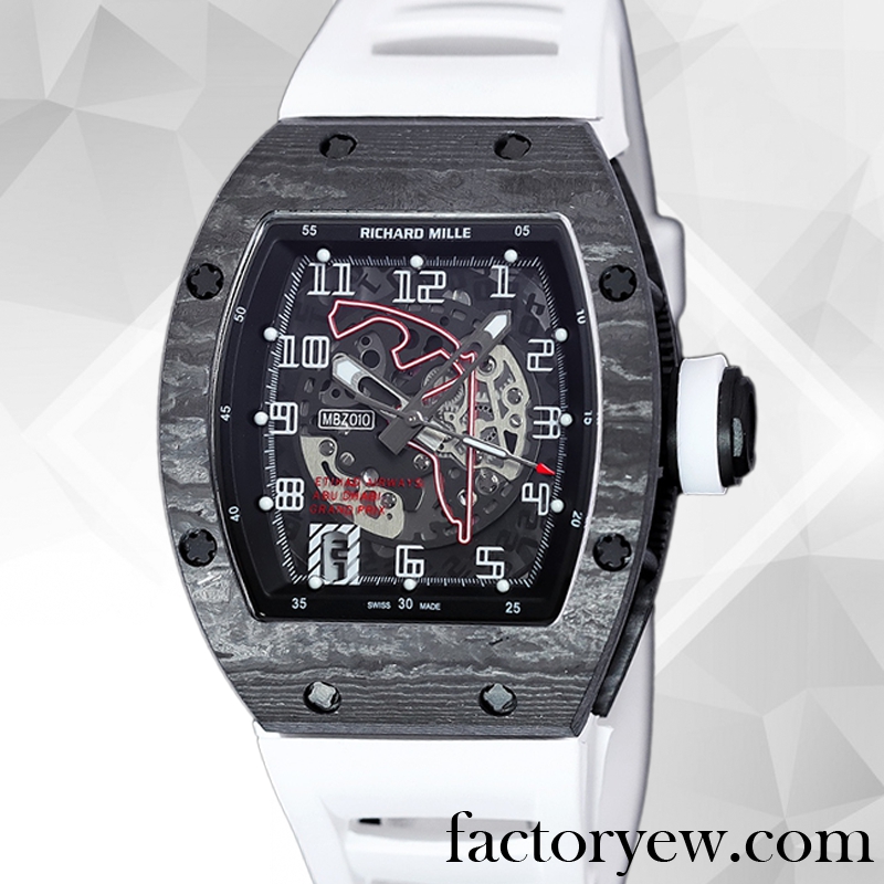 EW Richard Mille RM 10 Unknown Fake RM 010-010 Men Carbon Fiber - Buy ...